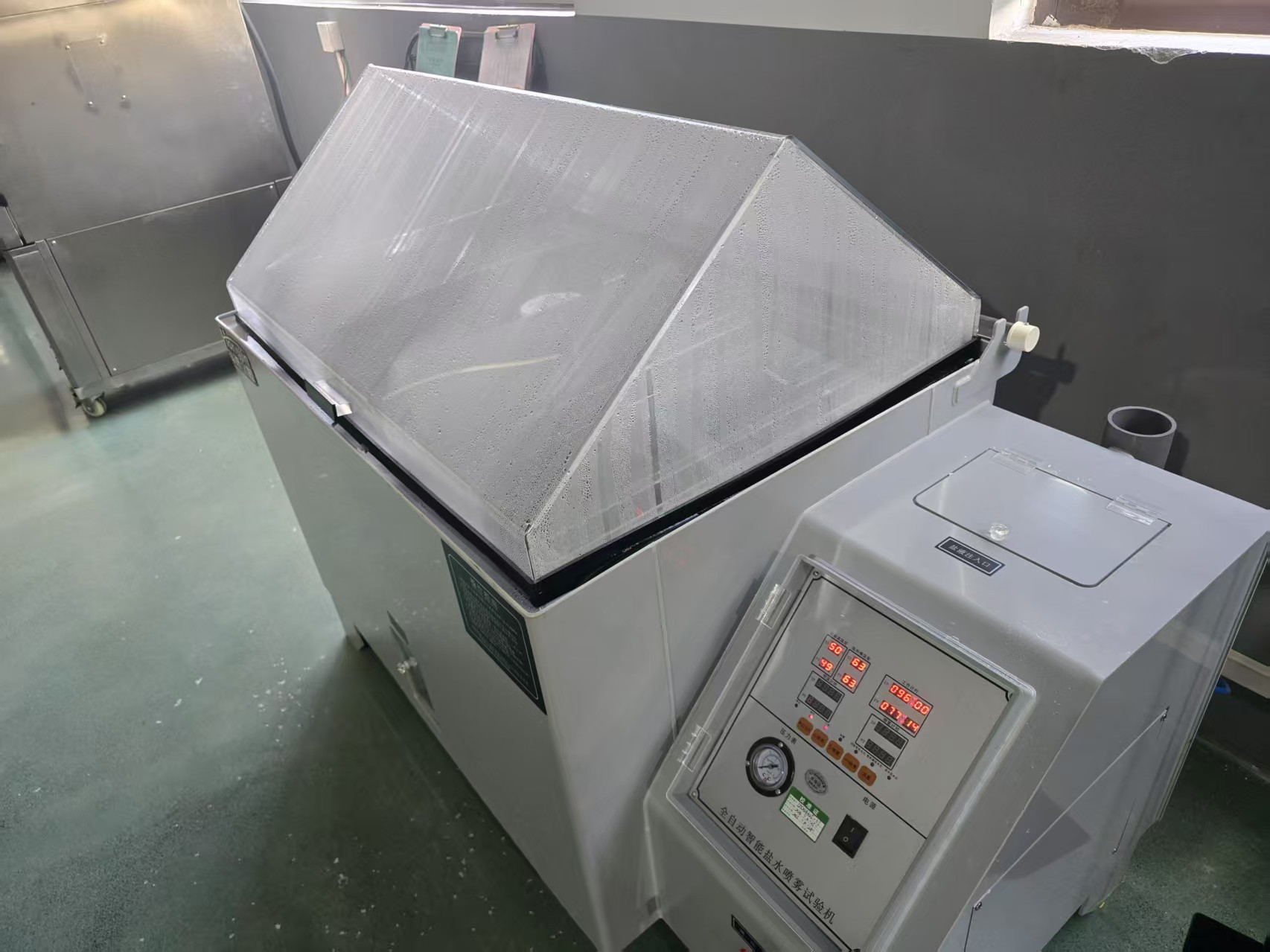 Salt spray testing