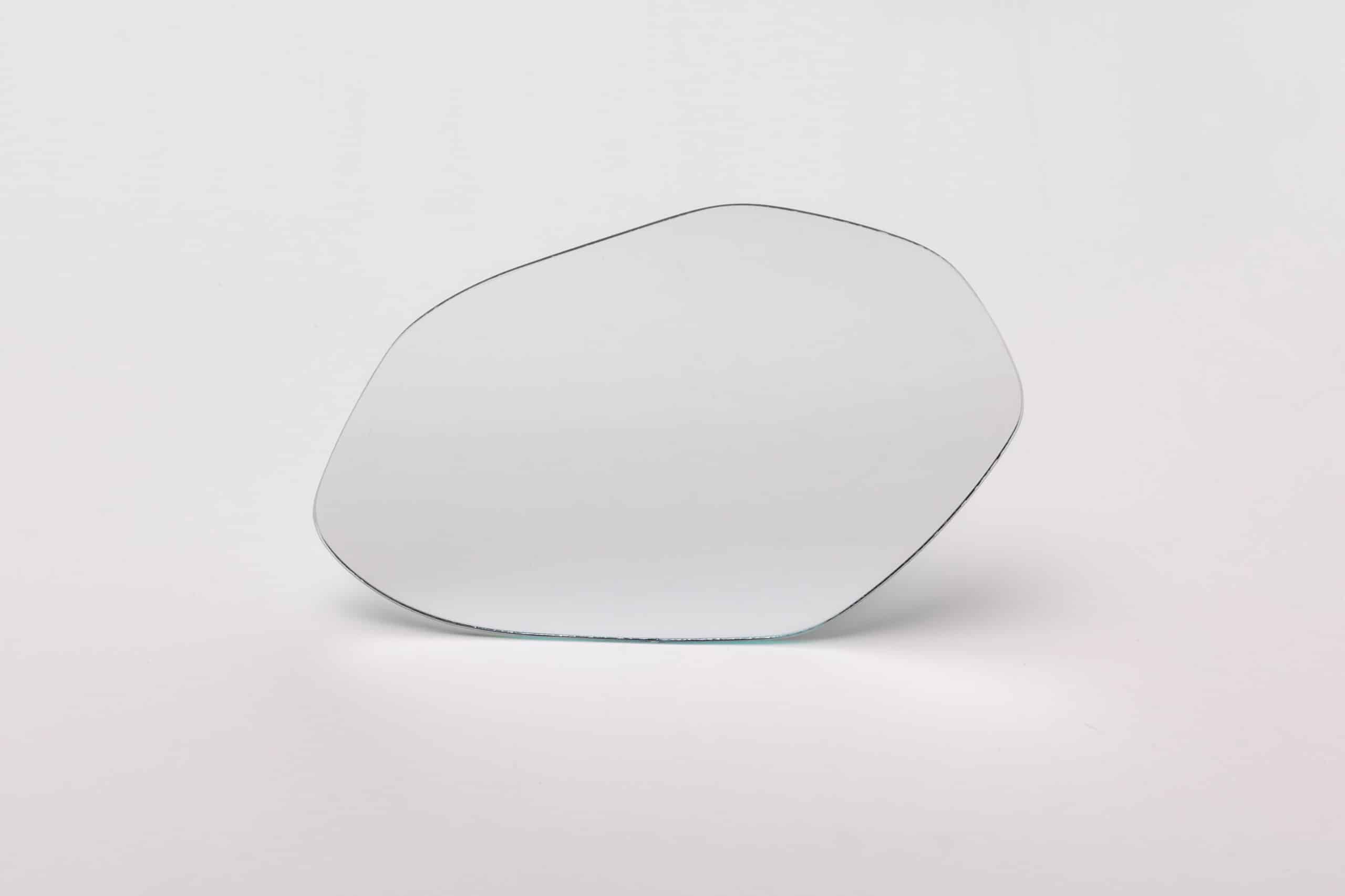 Two-Wheel Mirror Glass